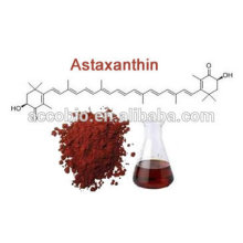 natürliches Astaxanthin1-5%, 100% reiner Haematococcus pluvialis Extrakt, pulverförmiges Antioxidans